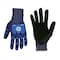Ge Coated Gloves, Nitrile, Blue, XL 1 PR GG242LC - alternate 1
